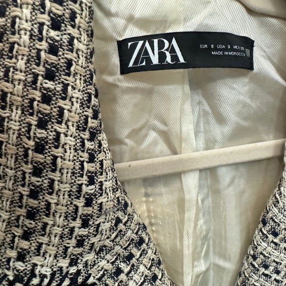 Textured tweed blazer jacket - Picture 5 of 5